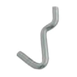 Gancio curvo per pannelli