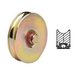 RUOTA PER CANCELLI CON GOLA...