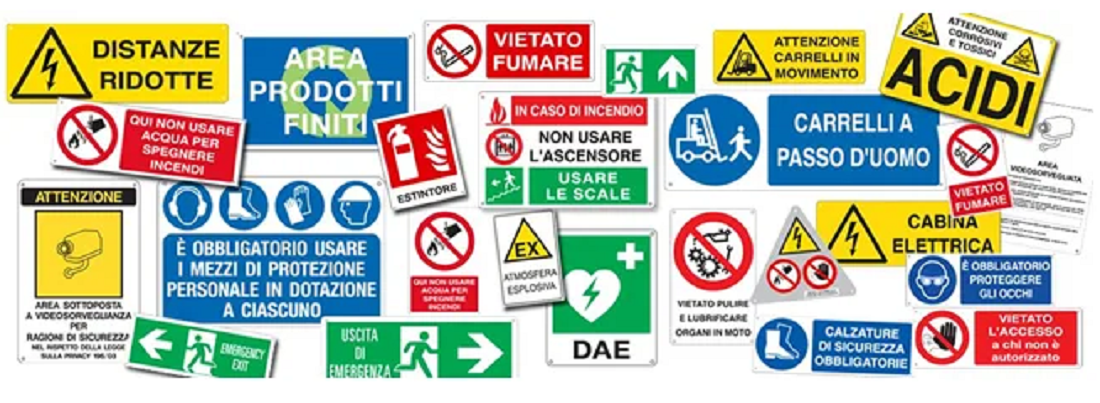 Cartellonistica e segnaletica